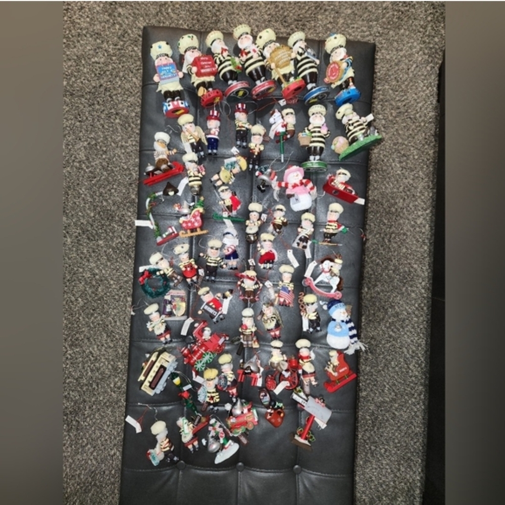 60 Vintage Hershey Christmas Ornaments